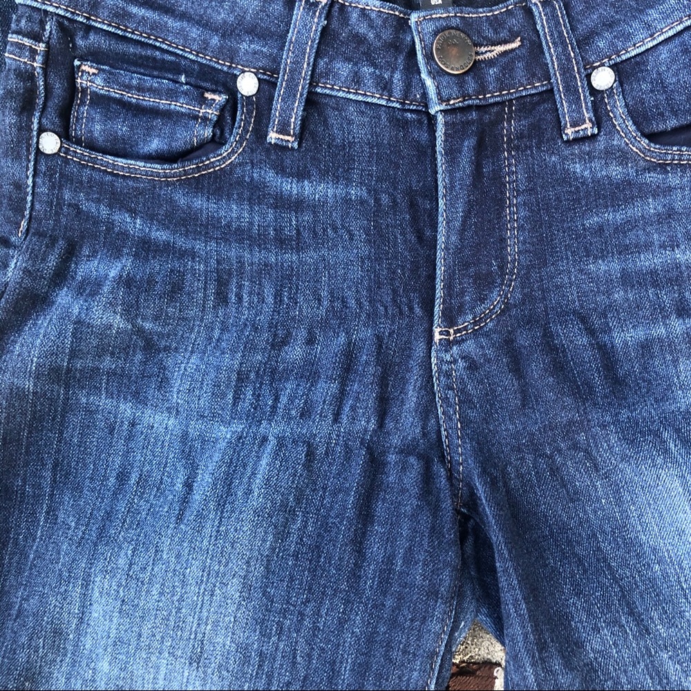 Paige dark wash Verdugo crop jeans size 25 - Picture 8 of 8